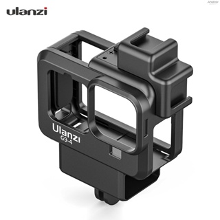 Ulanzi G9-4 เคสพลาสติก Vlog พร้อมเมาท์โคลด์ชู 52 มม. อะแดปเตอร์ฟิลเตอร์ต่อขยาย อุปกรณ์เสริมกล้องแอคชั่น สําหรับ GoPro Hero 10 9