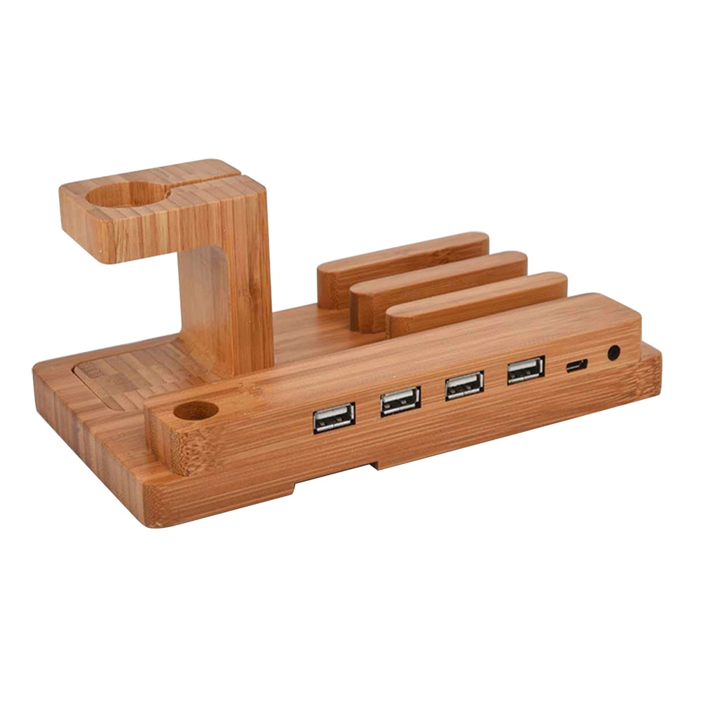 4-usb-charger-station-phone-holder-stand-for-xiaomi-charging-docking-station-bamboo-charger-for-iphone-ipad-apple-watch