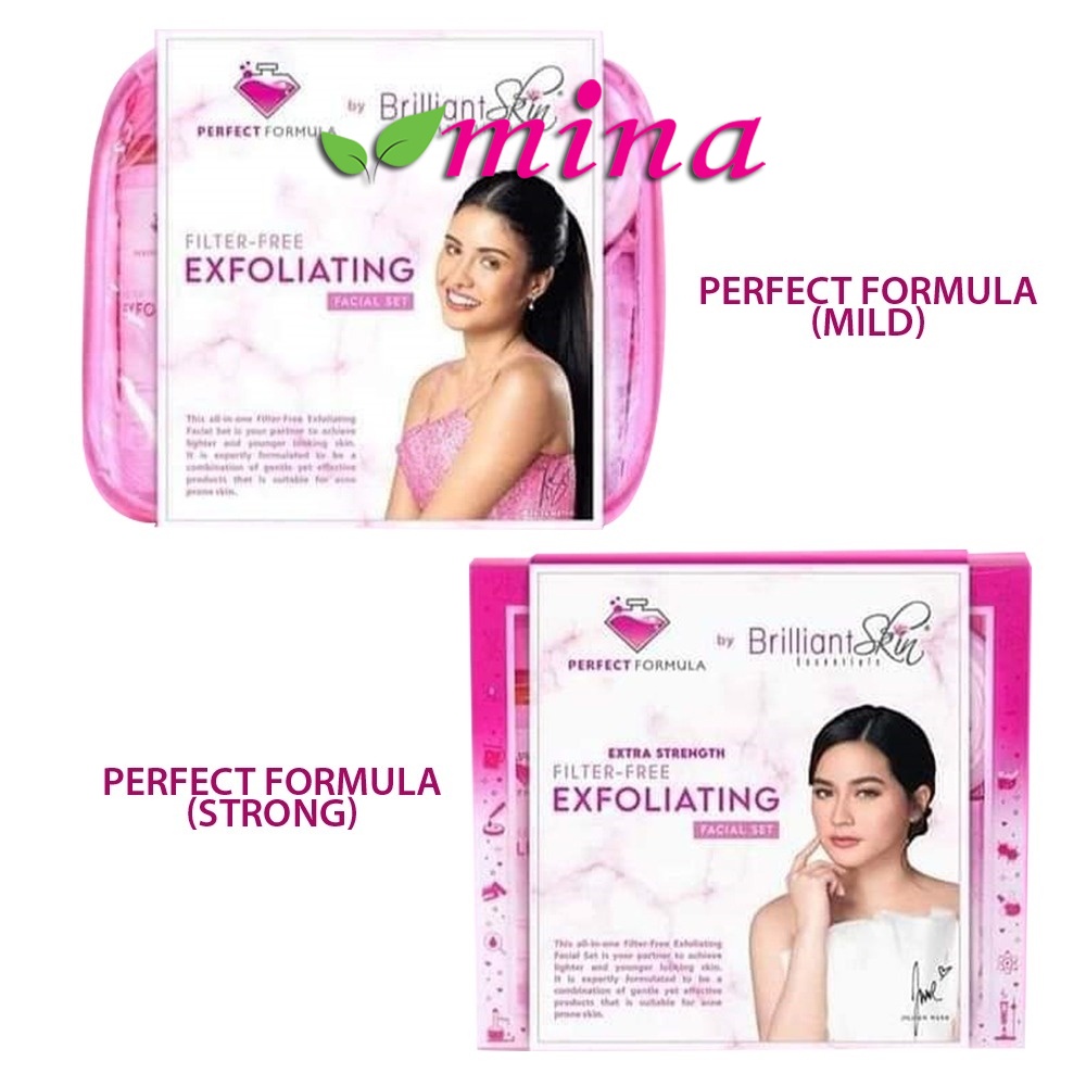 Perfect FORMULA Set 4in1 กล่องอ่อน แข็งแรง กระเป๋า Kotak Exfoliating ...