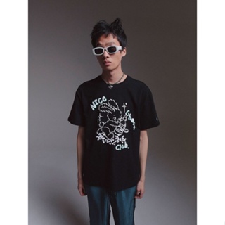 ALAND เสื้อยืด Nice Ghost Club POISON RABBIT TEE