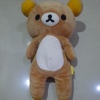 ตุ๊กตาหมีRilakkuma ริลัคคุมะ ของเเท้100%ขนาดใหญ่14นิ้วสินค้าใหม่มือ1