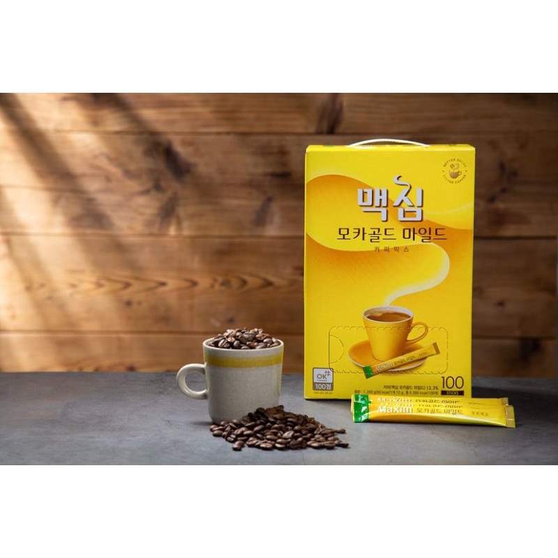 ภาพหน้าปกสินค้าMaxim coffee 100+ฟรี10ซอง จากร้าน tikwannipa บน Shopee