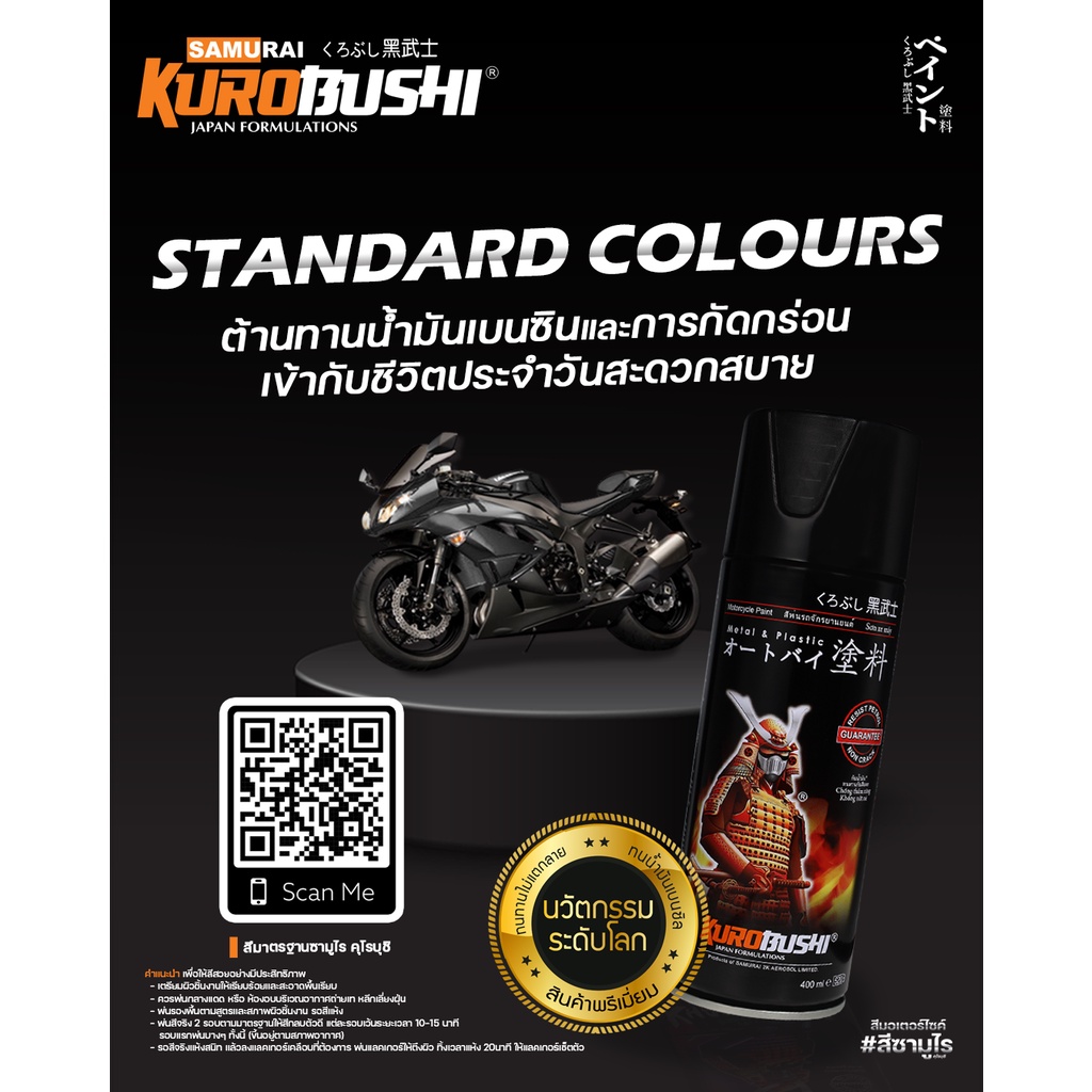 32 สีขาวบอลติก Baltic White Standard Colours สีมอเตอร์ไซค์ สีสเปรย์ ...