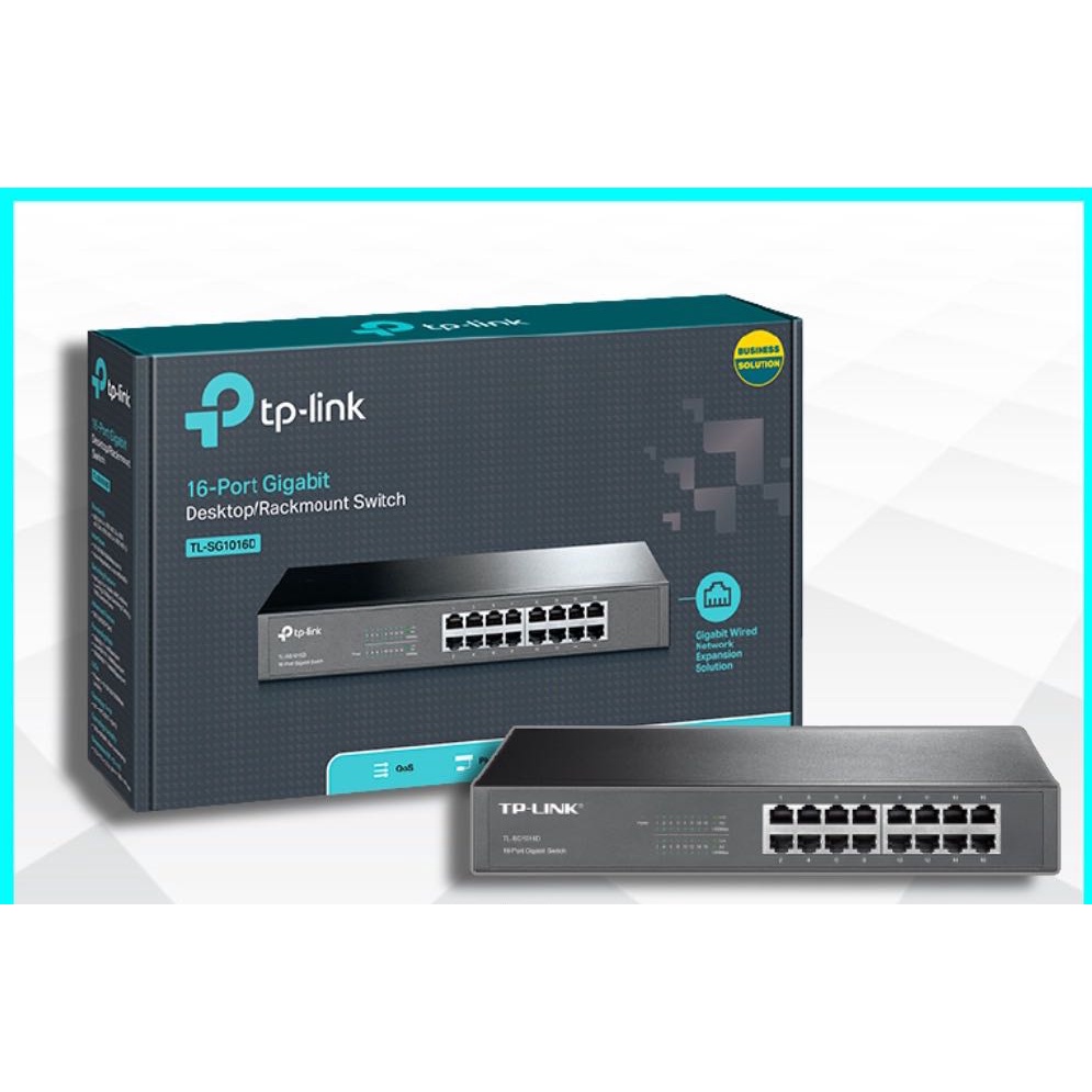 tp-link-tl-sg1016d-16-ports-gigabit-port-10-100-1000-mbps-รับประกัน-synnex