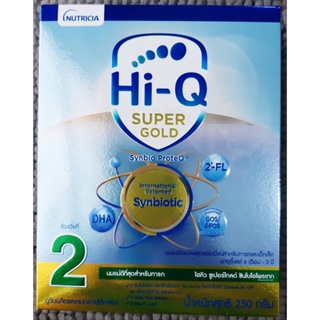 สินค้า Hi-Q SuperGold สูตร2 3000 กรัม (ขนาด 250 กรัม x 12 กล่อง) รสจืด Exp.23/02/24 ***ไม่รวมค่าจัดส่ง