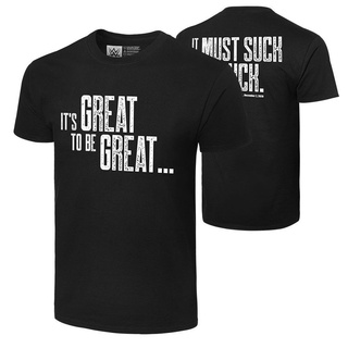 เสื้อยืดสีขาวผู้หญิง เสื้อยืดชาย เสื้อยืด DIY WWE 2022 ใหม่ Pat McAfee "ยอดเยี่ยมที่จะยอดเยี่ยม" lRi