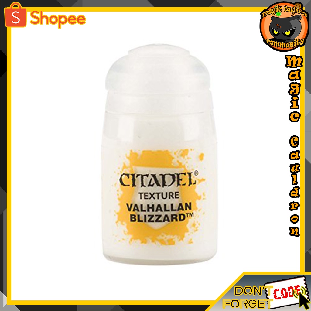 Peinture Citadel Technical Valhallan Blizzard - Pot 24ml - Réf. 27-32 - Games Workshop - Neuf