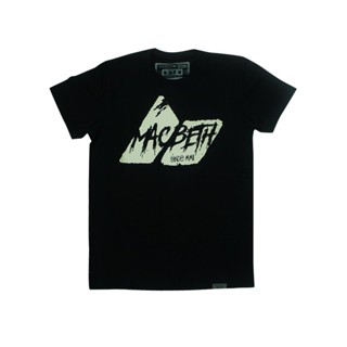 เสื้อยืดเด็กผช - เสื้อยืดสําหรับผู้ชาย▥K.Macbeth Roundneck Tee Slim Fit 2121aa419 แขนสั้นสีดําแบบสป