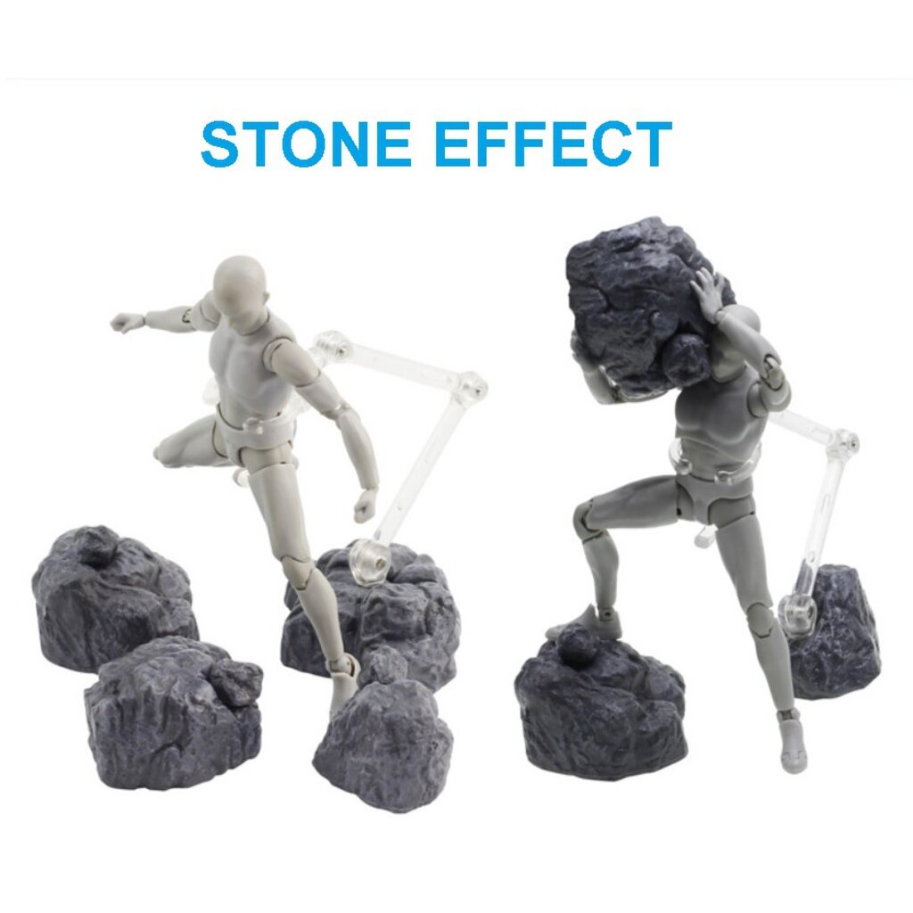 เอฟเฟคก้อนหิน โมเดล ฟิกเกอร์ ฟิกม่า Stone Effect Model Figure Figma ...