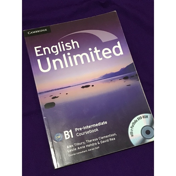 หนังสือภาษาอังกฤษ “English Unlimited” Shopee Thailand