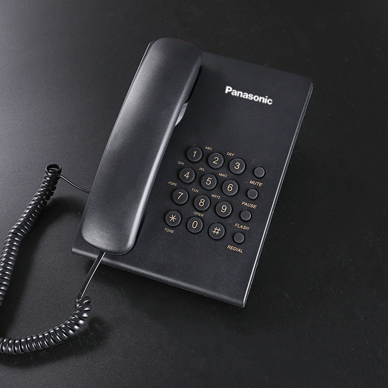 ภาพสินค้าPanasonic เครื่องโทรศัพท์ KX-TS500MX โทรศัพท์บ้านแบบตั้งโต๊ะ โทรศัพท์บ้าน ออฟฟิศ ไม่มีแบตเตอรี่เสียบและเล่น จากร้าน tk27ofuddm บน Shopee ภาพที่ 4
