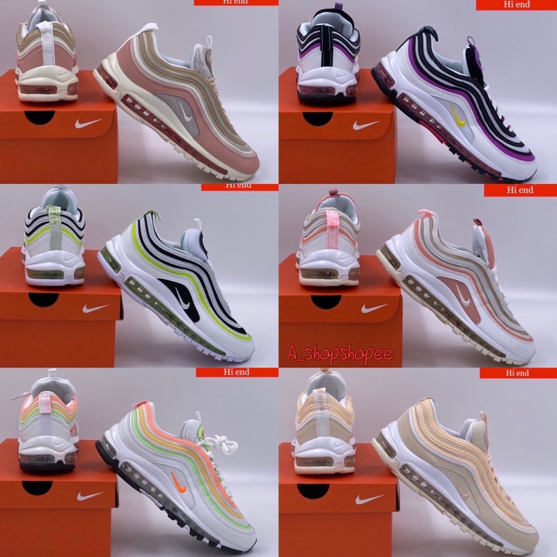 รองเท้าผ้าใบ-new-รุ่น-air-max-97สีพาสเทลมีไซส์36-40-สินค้าพร้อมกล่อง-ใบเสร็จ-ไซส์มาตราฐาน-รับประกันสินค้าคุณภาพ