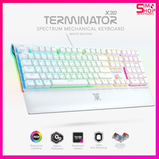 ภาพหน้าปกสินค้าNubwo X30 Terminator Gaming Keyboard RGB คีย์บอร์ดเกมมิ่ง ซึ่งคุณอาจชอบสินค้านี้
