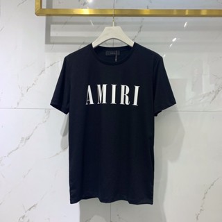 เสื้อยืดสีขาวผู้หญิง เสื้อทหาร ผ้านุ่ม  ☈Am1R1 2022 แขนสั้นผ้าฝ้ายพิมพ์ลายตัวอักษรสําหรับผู้ชาย Tee