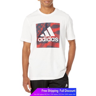 Adidasเสื้อยืดผู้ชาย Adidas Mens Americana Cotton Graphic T-Shirt AdidasMens Womens T-shirts_0r