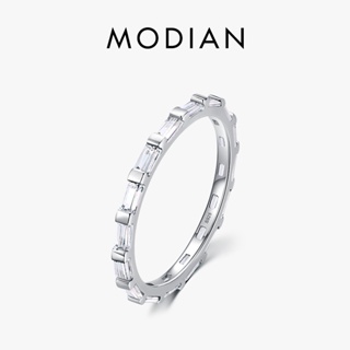 ภาพหน้าปกสินค้าModian แหวนเงินแท้ 100% 925 เครื่องประดับ หรูหรา สําหรับผู้หญิง ซึ่งคุณอาจชอบราคาและรีวิวของสินค้านี้