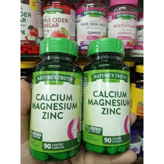 Natures Truth Calcium Magnesium Zinc 90 เม็ด