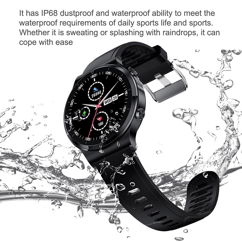 ภาพสินค้าOPPO สมาร์ทวอทช์ รองรับภาษาไทย สมาร์ทวอทช์กันน้ำ กลมสัมผัสได้เต็มจอ Smartwatch นาฬิกาสมาร์ทวอทช์ COD จากร้าน ihdotplygp บน Shopee ภาพที่ 7