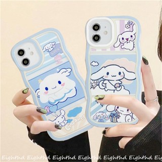 เคสโทรศัพท์มือถือ ซิลิโคนนิ่ม กันกระแทก ลายหูสัตว์น่ารัก สีขาว สําหรับ iPhone 11 12 13 14 Pro Max X XR Xs Max 6 7 8 Plus SE 2020