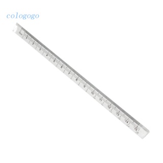 Colo ไม้บรรทัดอะคริลิคใส ทรงสามเหลี่ยม ขนาด 0-15 ซม. สําหรับนักเรียน ครู