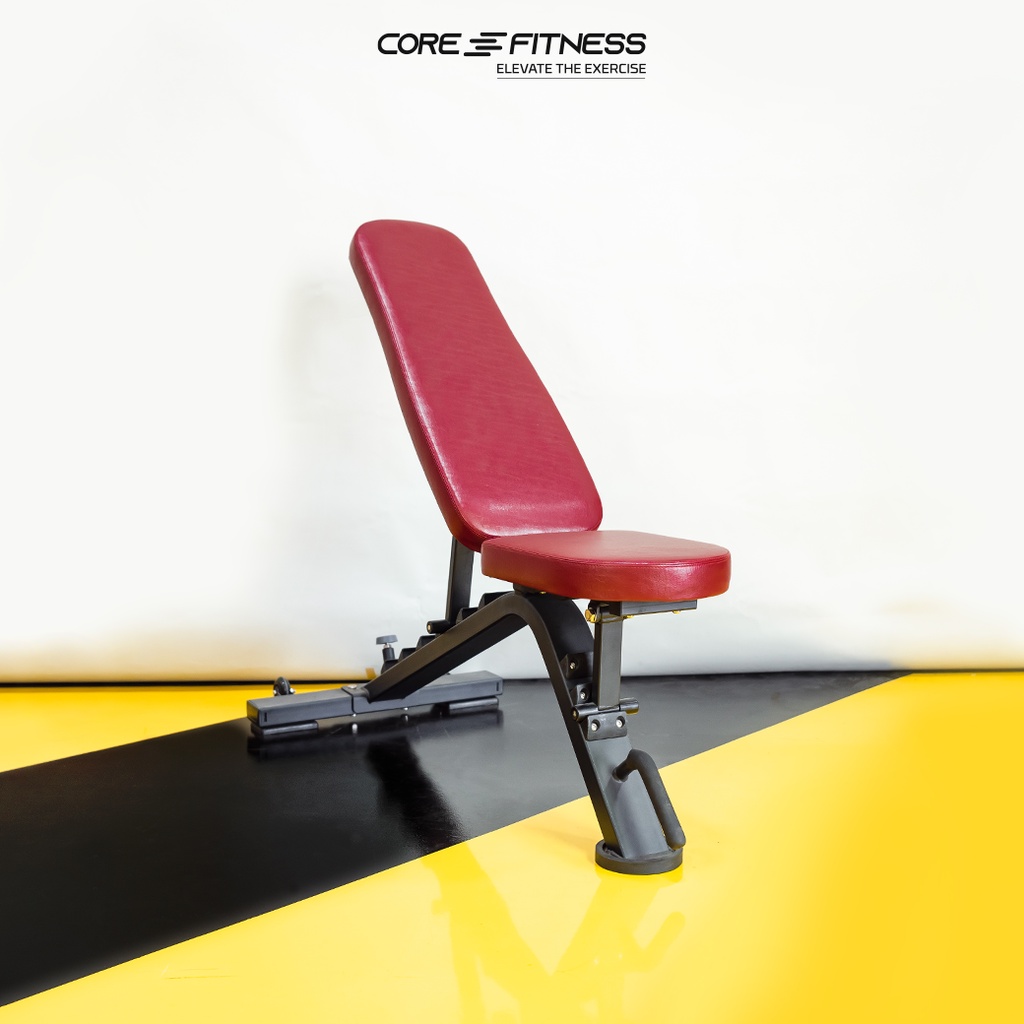 core-fitness-adjustable-bench-ts213-ม้านั่งยกน้ำหนัก-ปรับระดับ-เหล็กหนาพิเศษ-ระดับฟิตเนสเซ็นเตอร์