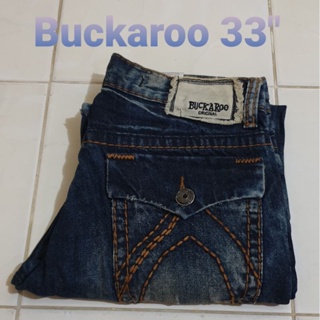 ยีนส์ใหม่ ยี่ห้อ Buckaroo เอว 33 นิ้ว