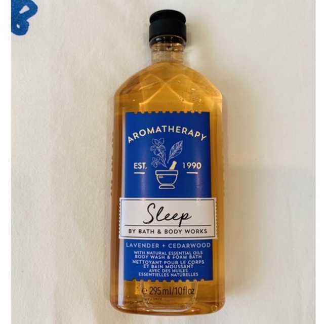 พร้อมส่ง-bbw-bath-and-body-work-shower-gel-aromatherapy-sleep-295-ml-ของแท้