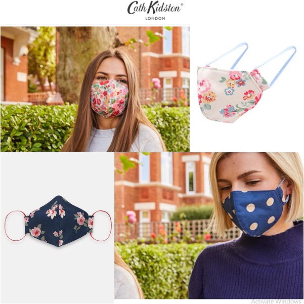 แท้ !! หน้ากากอนามัย หน้ากากผ้า Mask Cath Kidston Face Covering