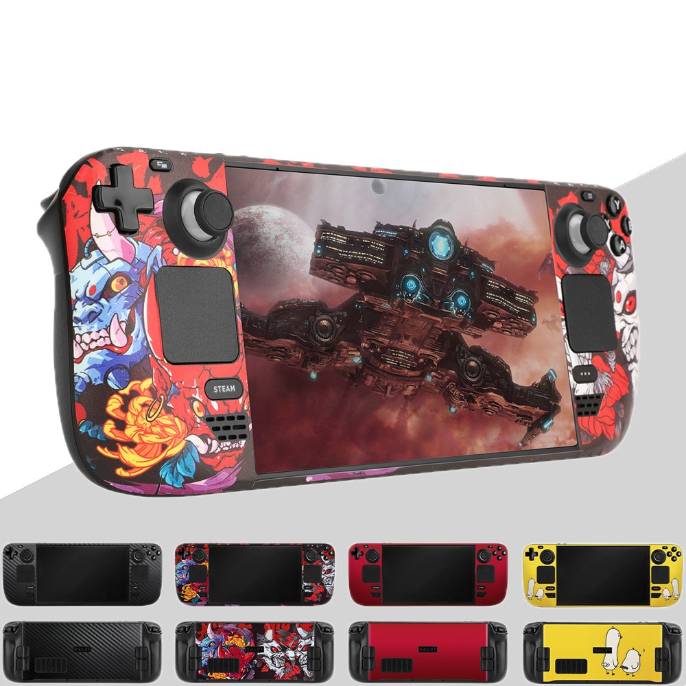 Protective Skin Decal For Steam Deck Controller Handheld Gaming Sticker ...