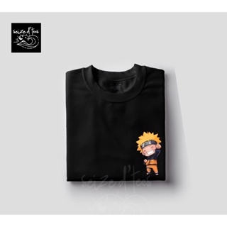 Tee นารูโตะ Chibi อะนิเมะแรงบันดาลใจ Tees Unisex Tshirt สําหรับผู้ชายและผู้หญิง - ยึด D Tees NJI