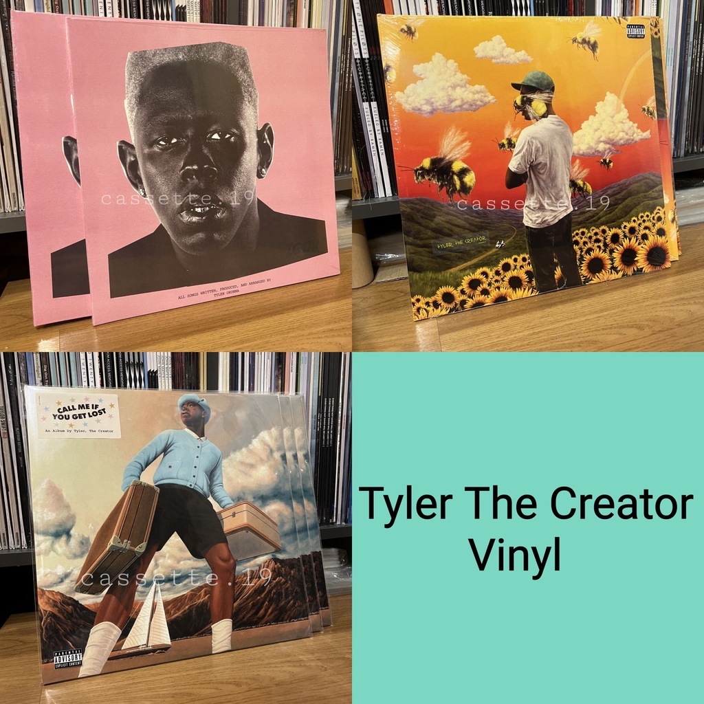 พร้อมส่ง-แผ่นเสียง-tyler-the-creator-igor-scum-fuck-flower-boy-call-me-if-you-get-lost-tyler-the-creator-vinyl