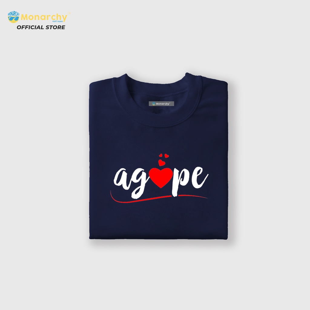 เสื้อยืดผู้หญิง-เสื้อเบลาส์-ราชาธิปไตย-agape-tshirt-วาเลนไทน์คอลเลกชันสําหรับผู้ชายและผู้หญิง-kz