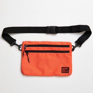 Superdry Mid Pouch กระเป๋าสะพายข้าง สีส้ม ของแท้