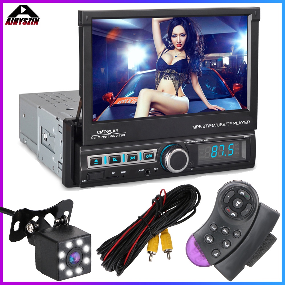 7'' Touch Screen 1 DIN Car Autoradio Car Mirror Link Player MP5