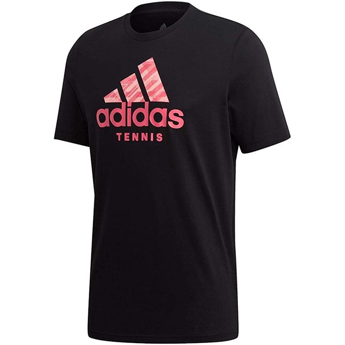 เสื้อวันพีช-เสื้อยืดผู้หญิง-เยาวชน-adidas-male-tennis-graphic-logo-t-shirt-discount-เสื้อยืดคอกลมsf5