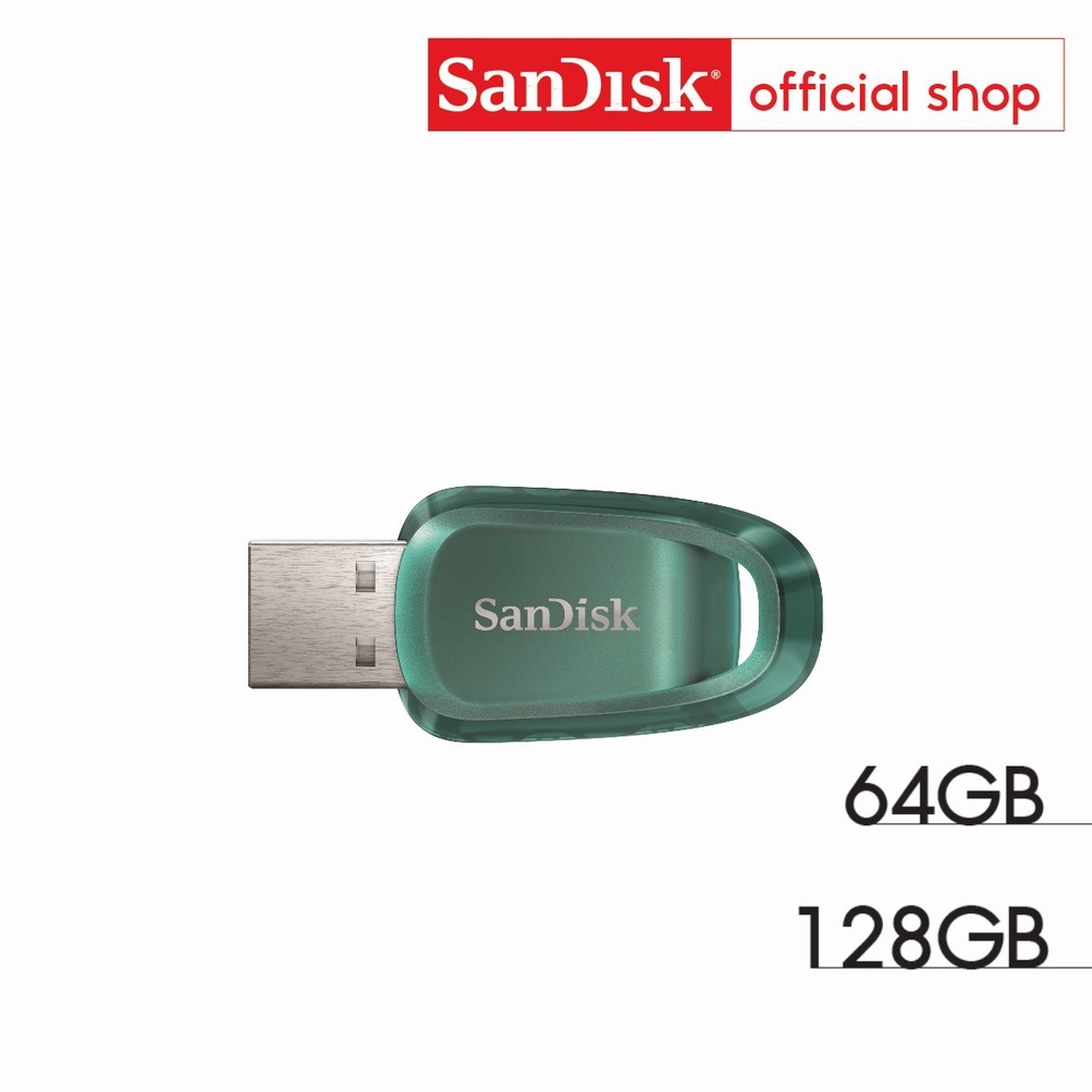 Sandisk Ultra Eco 256GB Unità Flash USB 3.2 - Modello SDCZ96-256G - Verde - Foto 3