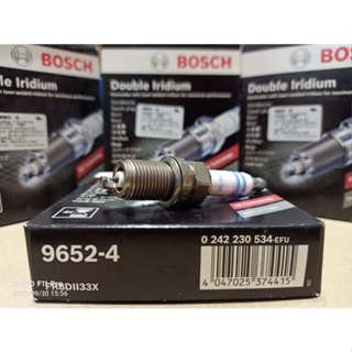 หัวเทียนเข็ม  BOSCH  DOUBLE IRIDIUM ( ของแท้ ) FR8DII33X  ( ชุด 4 หัว / กล่อง )