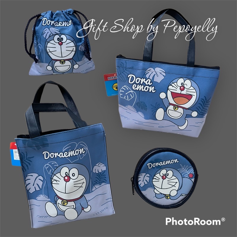 ราคาและรีวิวเซตกระเป๋าโดเรมอน Doraemon ลิขสิทธิ์แท้