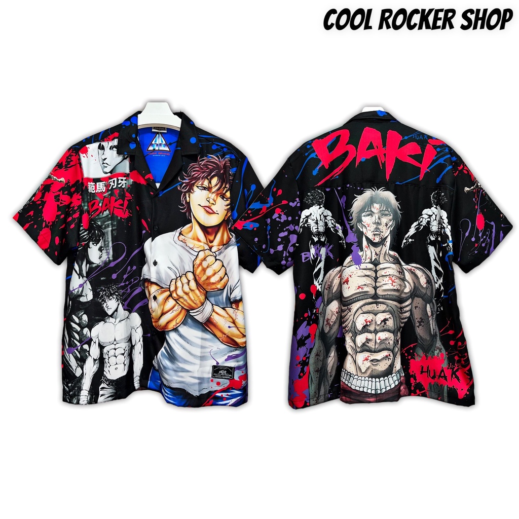 cool-rocker-เสื้อเชิ้ตลาย-baki-by-huakbrand