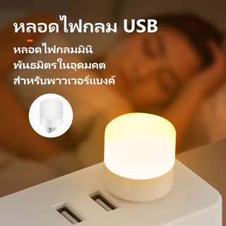 หลอดไฟ led หลอดไฟขนาดเล็ก ไฟกลางคืนห้องนอน ไฟกลางคืน led มินิไฟกลางคืน USB ปกป้องดวงตา