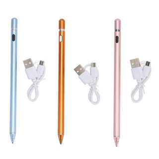 Stylus Pen High Sensitivity Smoother Writing USB Charging Lightweight Frosted Surfaces Touch Screen Pens for Tabl00