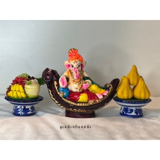 พระพิฆเนศปรางเสวยสุขบนเรือ