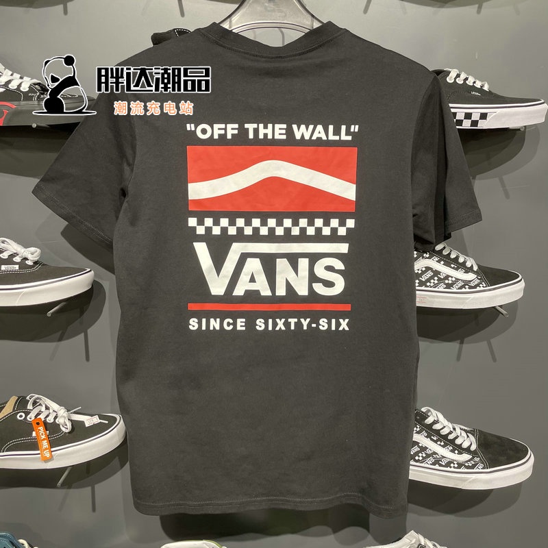 vans-ใหม่-เสื้อยืดลําลอง-แขนสั้น-ผ้าฝ้าย-สําหรับผู้ชาย-ผู้หญิง-vn0a4mmxwht