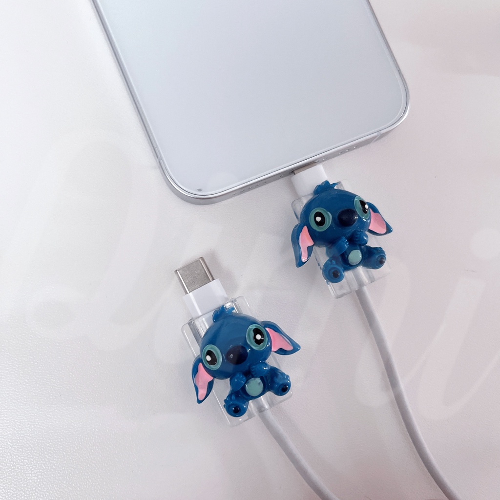 ส่งจากไทย-cable-bite-tpu-นิ่ม-ที่กันสายหัก-ลายการ์ตูน-cable-protector-สำหรับ-สายชาร์จ-ip-android-type-c