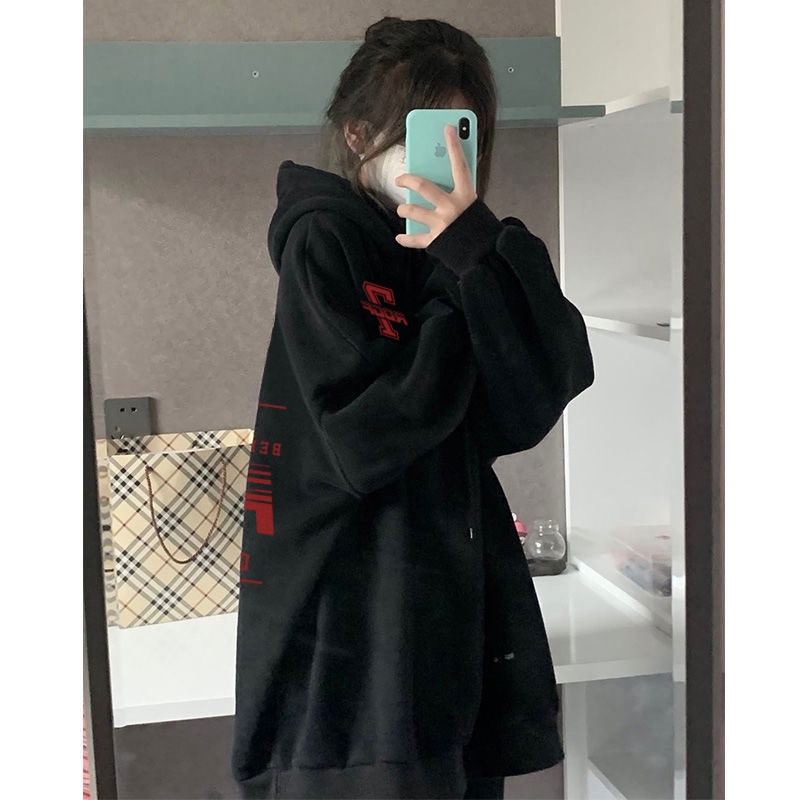 เสื้อกันหนาวแขนยาว-มีฮู้ด-พิมพ์ลาย-สไตล์เกาหลี-แฟชั่นคู่รัก-สําหรับผู้ชาย-และผู้หญิง-2022
