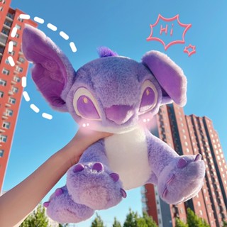 หมอนตุ๊กตา รูปสติทช์ ดาวน่ารัก สีม่วง เหมาะกับของขวัญ ของเล่นสําหรับเด็ก Stitch สีม่วง ขนาด 30 ซม.ขวัญวันเกิด