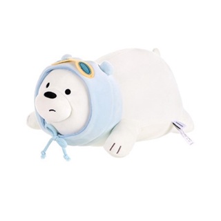 Miniso ตุ๊กตาWe Bare Bears Lying Plush Toyลิขสิทธิ์แท้‼️