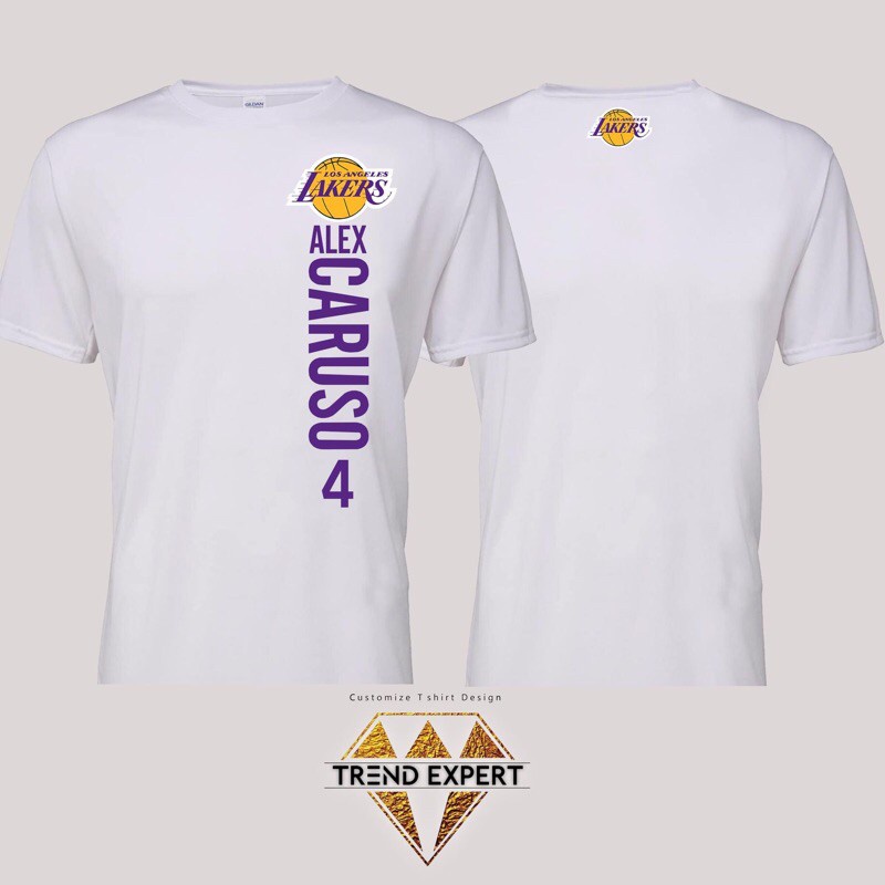 เสื้อคู่วินเทจ-เสื้อคู่รัก-เสื้อคนอ้วน-lakers-tshirt-lakers2020-เสื้อสีขาว-เสื้อวินเทจชาย-เสื้อยืด