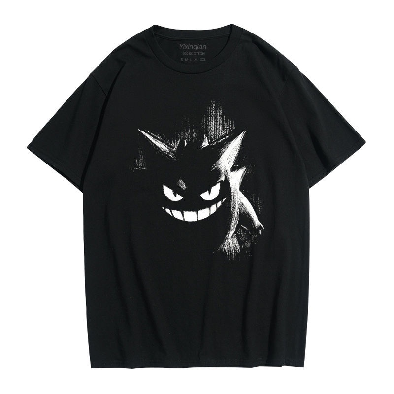ลายน่ารัก-โปเกมอนเสื้อยืดลำลอง-เสื้อยืดพิมพ์ลายการ์ตูน-pokemon-go-yao-สไตล์ญี่ปุ่น-pokemon-short-sleeve-t-shirts