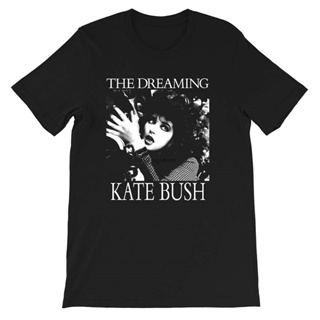 ผ้านุ่ม  ROUNDคอลูกเรือNeckเสื้อยืด พิมพ์ลายนักร้อง Kate Bush The Dreaming เหมาะกับของขวัญ สําหรับผู้ชาย